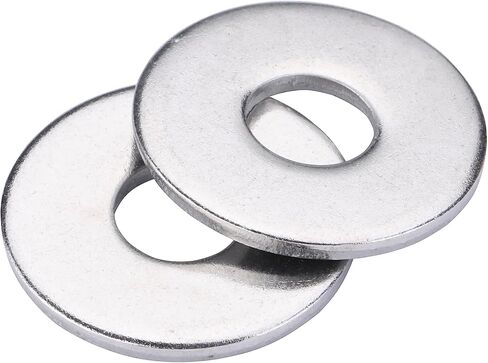 حزمة I-MART مكونة من 25 غسالة مسطحة M12، غسالة M12 من الفولاذ المقاوم للصدأ 304 (معرف 12 مم، 24 مم OD، سمك 2 مم) in Kuwait