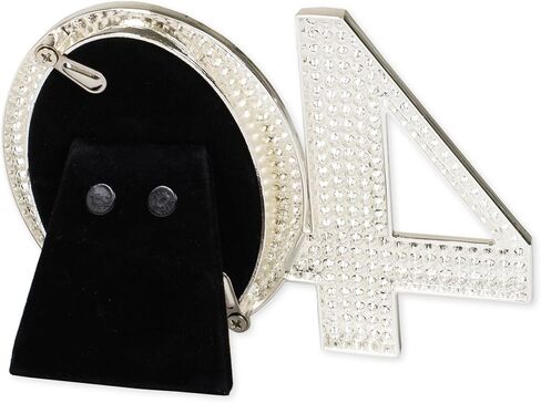 Roman Giftware Inc., Caroline Collection, Wedding & Anniversary, 3.25" H 40TH RHINESTONE FRAME,Religious, Inspirational, Durable (4x1x3) in Saudi Arabia