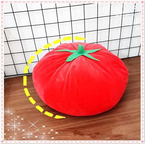 Simulation Delicious Tomato Pillow Soft Cute Plush Cushion Office Home Decoration Birthday Gift in Saudi Arabia