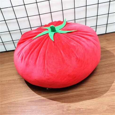 Simulation Delicious Tomato Pillow Soft Cute Plush Cushion Office Home Decoration Birthday Gift in Saudi Arabia
