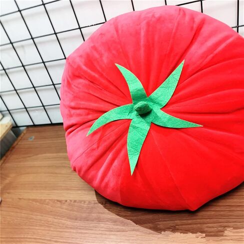 Simulation Delicious Tomato Pillow Soft Cute Plush Cushion Office Home Decoration Birthday Gift in Saudi Arabia