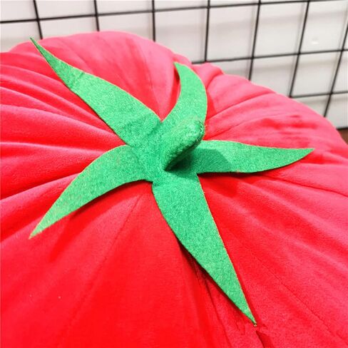 Simulation Delicious Tomato Pillow Soft Cute Plush Cushion Office Home Decoration Birthday Gift in Saudi Arabia