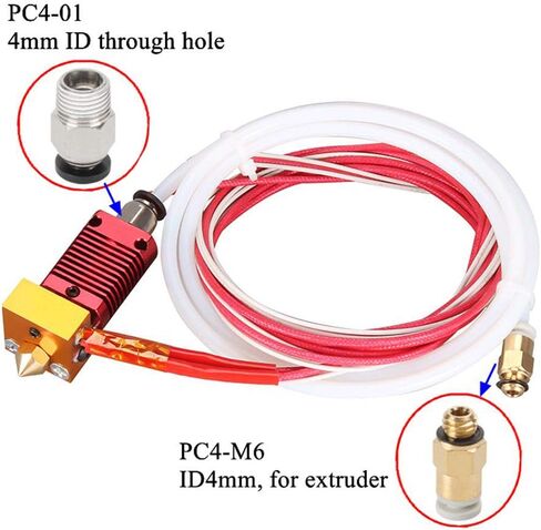 طقم فوهات Ender 3 Pro مكون من 42 قطعة، فوهة MK8 من الفولاذ المقوى + 10 فوهات + Heatbreak + كتلة سخان CR10 مع جورب سيليكون + إبرة تنظيف + أدوات طابعة ثلاثية الأبعاد للطابعة Ender 5 Pro Ender 3 V2 CR10 ثلاثية الأبعاد in Kuwait