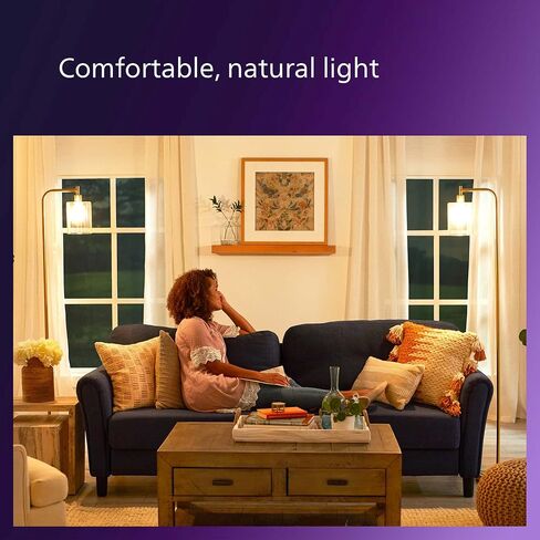 PHILIPS 45-Watt Equivalent R20 Ultra-Definition Dimmable E26 LED Light Bulb Soft White with Warm Glow 2700K (4-Pack) in Saudi Arabia