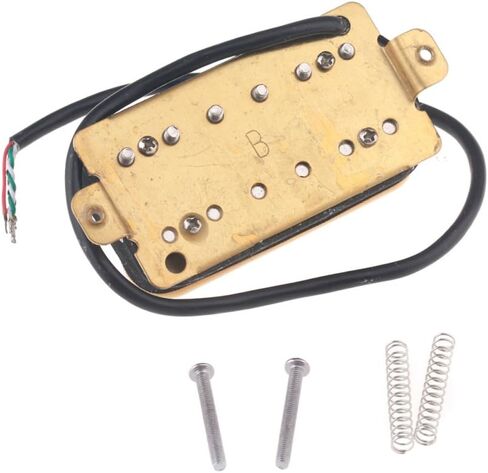 Musiclily Basic 52mm سيراميك هامبوكر مزدوج لفائف الجسر للجيتار الكهربائي، أسود in Kuwait