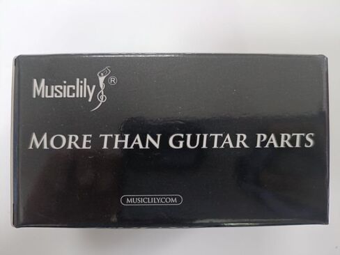 Musiclily Basic 52mm سيراميك هامبوكر مزدوج لفائف الجسر للجيتار الكهربائي، أسود in Kuwait