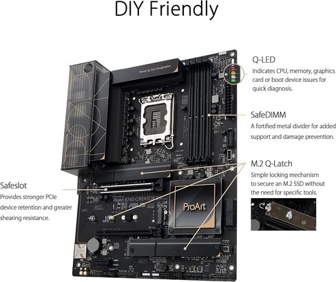 اسس لوحة ام B760-PLUS انتل B760 (الجيل 13 و12) LGA1700 ATX PCIe 5.0 وDDR5 و3X PCIe 4.0 M.2 وشبكة LAN 2.5GB وDP وHDMI وUSB 3.2 جيل 2×2 نوع C ومنفذ USB 3.2 جيل 1 امامي، ثاندربولت (USB4) in Saudi Arabia