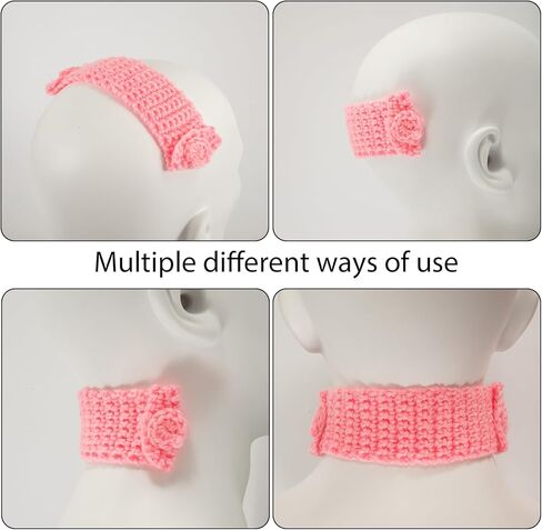 Comfortable Ear Protectors for Oxygen Tubing, Nasal Cannula Strap Ear Savers | Knit Cannula Headband Strap | Elevate Your Oxygen Experience, Secure Fit to Prevent Ear Soreness in Kuwait