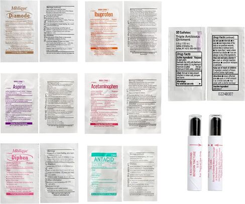 مجموعة أدفينتشر الطبية من سلسلة ماونتن، مجموعة الرحال الطبية - 96 قطعة in Kuwait