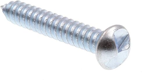 Prime-Line 9028100 Sheet Metal Screw, One Way, #14 X 1-1/2 in, Zinc Plated Steel, Pack of 100 in Saudi Arabia