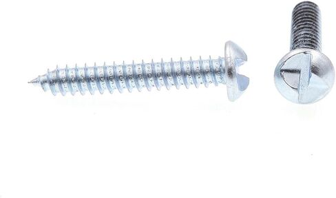 Prime-Line 9028100 Sheet Metal Screw, One Way, #14 X 1-1/2 in, Zinc Plated Steel, Pack of 100 in Saudi Arabia