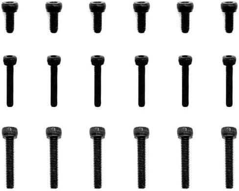RIAARIO Mini 1/10 RC Truck Flat Head M3 Screws (8MM 10MM 12MM 20MM 22MM) in Saudi Arabia