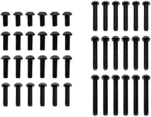 RIAARIO Mini 1/10 RC Truck Flat Head M3 Screws (8MM 10MM 12MM 20MM 22MM) in Saudi Arabia