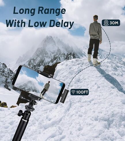 NPTCL Wireless Microphone for iPhone and Android Phones - 2 Pack Cordless Lavalier Lapel Microphone Noise Canceling Lav Mic for Video Recording Vlog TikTok Instagram in Saudi Arabia