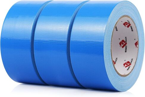 BOMEI PACK 3 Pack Duct Tape Green Heavy Duty,2 Inch x 30 Yards,9 Mil Thick Heavy Duty Strong Green Tape Duct,Waterproof,No Residue,Flexible,Tear by Hand,Industrial Grade for Repairing,Fxing in Kuwait
