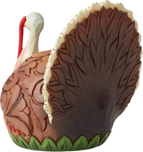 Enesco Jim Shore Heartwood Creek Harvest Turkey Feast Mode Figurine, Multicolor in Saudi Arabia