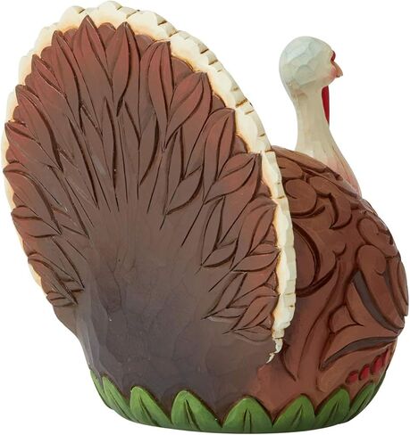 Enesco Jim Shore Heartwood Creek Harvest Turkey Feast Mode Figurine, Multicolor in Saudi Arabia