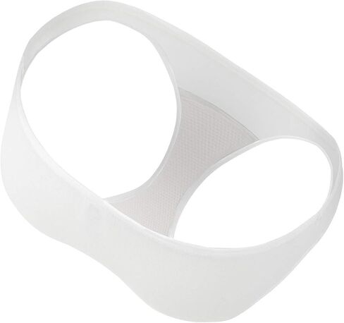 Washable Urinary Incontinence Bikini Underwear for Women with Front Absorbent Area (White, Small) in Saudi Arabia