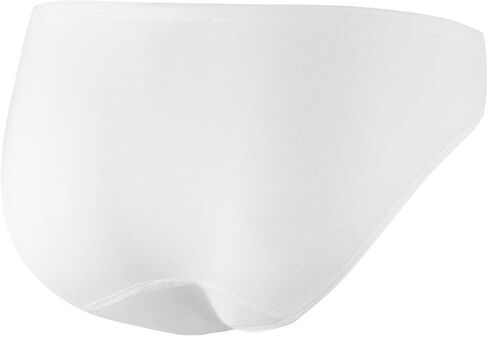 Washable Urinary Incontinence Bikini Underwear for Women with Front Absorbent Area (White, Small) in Saudi Arabia
