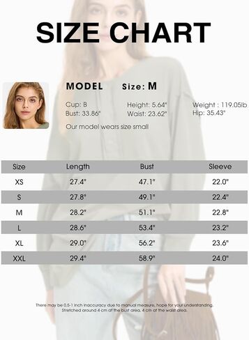 EXLURA Womens 2024 Fall Fashion Long Sleeve Henley Shirts Casual Button Down V Neck Tunic Blouses Loose Pullover Tops Outfits in Saudi Arabia