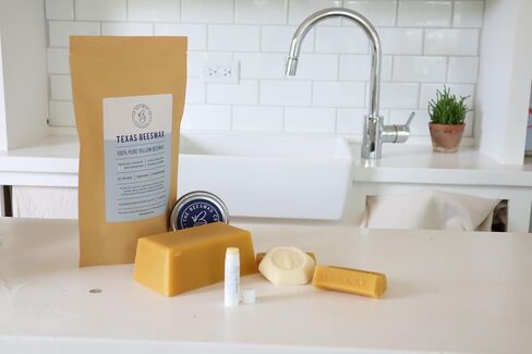 The Beeswax Co. 100% Pure Texas Beeswax Block, 1 lb in Kuwait