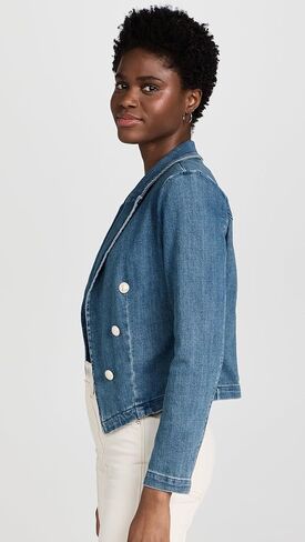 Women's Wayne Crop Double Breast Jacket in Saudi Arabia