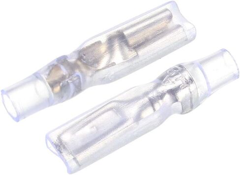 uxcell 200pcs 2.8mm Wire Terminals Connector Quick Splice Female Spade Connect with Insulating Sleeve in Saudi Arabia