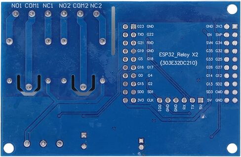 ESP Relay, 2 Channel 5V Relay Module, 4M Byte Flash Large Capacity Programmable Relay Board for Secondary Development Learning in Saudi Arabia