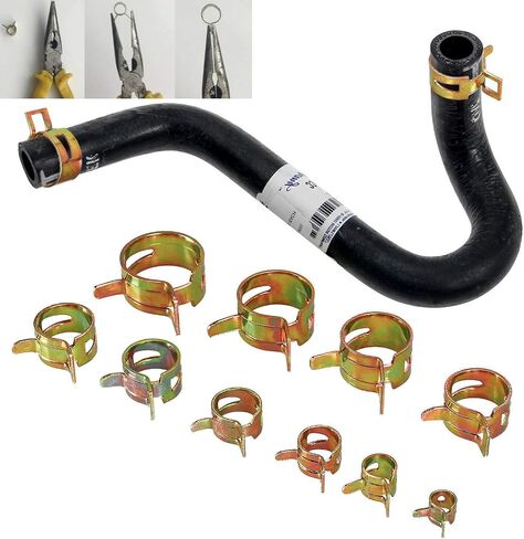 100 قطعة 6-22 مللي متر مشبك الربيع المشبك السحابة لخط خرطوم PipeSpring خرطوم المشبك الربيع الفرقة نوع مقاطع خط الوقود سيليكون خرطوم مكنسة مشبك أنابيب الضغط المنخفض مشبك الهواء المشبك in Saudi Arabia
