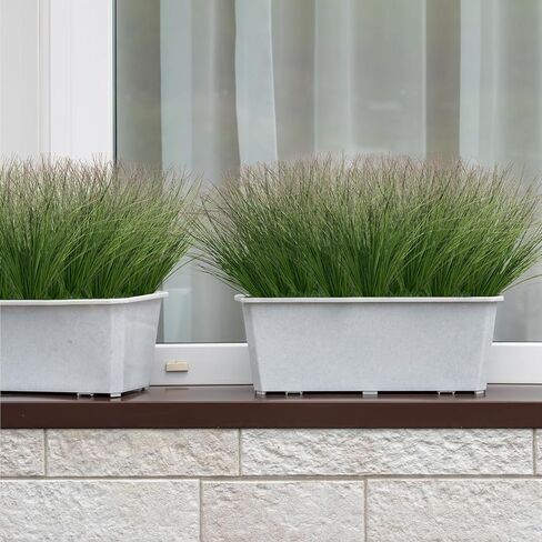 Artificial Grass,Fake Grass Artificial Shrubs Wheat Grass Greenery,Fake Grass Decor Artificial Plants Ornamental Grass Outdoor Fake Grass Green Leaves for Decoration(24PCS) in Saudi Arabia
