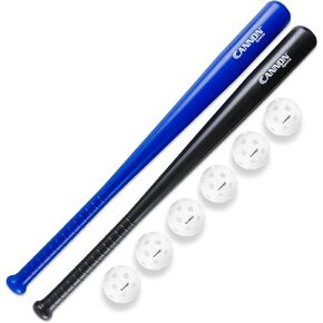 Plastic Baseball Set with Two Bats and 6 Balls