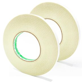 Fabric Tape Double Sided, 1/2inch*100 Ft No Sew Hemming Tape, Clear Self Adhesive Curtain Hem Tape, No Iron Stitch Witchery Hemming Tape for Curtains, Pants, Dress, Clothing, Arts, Crafts in Saudi Arabia