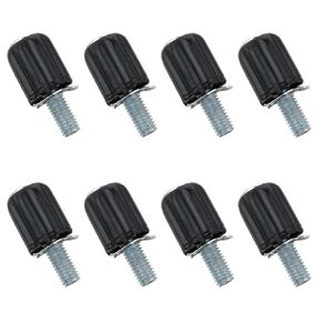 Bike Transmission Fine Adjustment Screws Index Adjusting Barrel M5 Downtube Barrel Adjuster for Bicycle Transmission Front and Rear Paddle Adjustment Brake Adjustment, etc. (M5) 8PCS