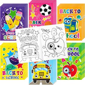 Dvbonike 24Pcs Axolotl Coloring Books Amphibian Theme DIY Art Booklet with Cool Drawing Patterns Birthday Party Favors Halloween Gifts Home School Classroom Activity Supply for Kids Age 4-8