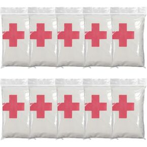 10 Count 37" x 37" x 53" Triangular Bandage, 100% Cotton - Versatile First Aid Sling, Splint, and Head Bandage (10)