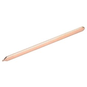 DMiotech 60 x 9 x 1mm Copper Flat Heatsink Pipe Thermal Cooler Radiator for Cooling PC Computer