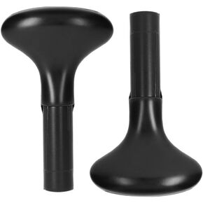2Pcs Lightweight Kayak Paddle Handle T Handle Replacement, SUP Paddle Handle T-curved Handle Kayak Canoe for Raft Kayak Inflatable Rubber Dinghy
