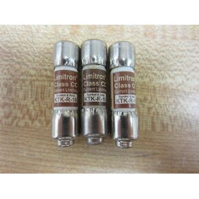 Bussmann KTK-R-10 Fuse KTKR10 (Pack of 3)