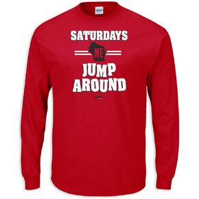 تي شيرت Smack Apparel Saturdays لمحبي الكلية (SM-5XL)