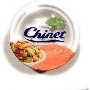 Chinet by DisDatNStuff paper Classic White Bowls 16 oz 60ct