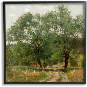 Stupell Industries Dirt Road Path Trees Rural Detailed Painting, Design by Alpenglow Workshop