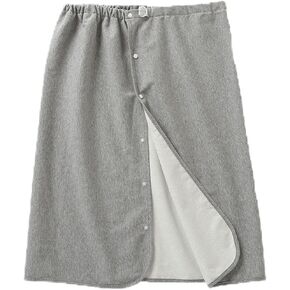 Unisex Full Open Adult Diaper Skirt, Waterproof Diaper Skirt, Adjustable Diaper Skirt, Reusable Incontinence Diaper Skirt for Adults, Elderly, Children(Yellow,XL)
