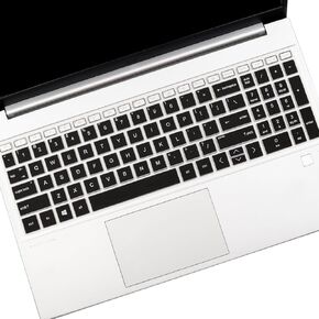 UUONDO Keyboard Cover for HP Laptop 15.6 HP Pavilion 15-eg 15t-eg 15-eh 15t-eg200/eg100/eg000 15-eg2373cl 15-eg2153cl-Clear