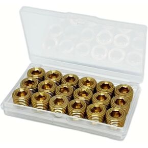 6PCS 1" NPT Brass Male Pipe Plug Fitting Hex Counter Sunk Pipe Plug (1" NPT)