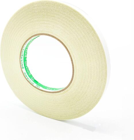 Fabric Tape Double Sided, Strong Adhesive Hem Tape Stitch Witchery Tape, No Sew Hemming Tape for Pants, Curtains, Clothes, Easy to Remove 1/2 Inch x 200 Feet 2 Rolls in Saudi Arabia
