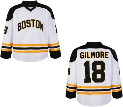 Youth Boston Happy Gilmore 18 Adam Sandler 1996 Movie Hockey Jersey Black Stitched in Kuwait