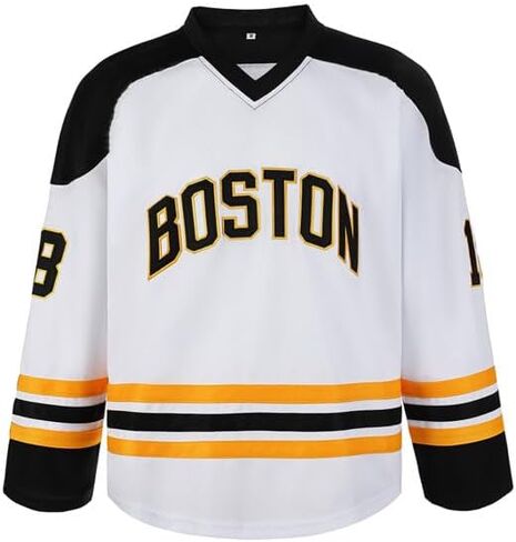 Youth Boston Happy Gilmore 18 Adam Sandler 1996 Movie Hockey Jersey Black Stitched in Kuwait