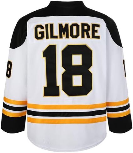 Youth Boston Happy Gilmore 18 Adam Sandler 1996 Movie Hockey Jersey Black Stitched in Kuwait