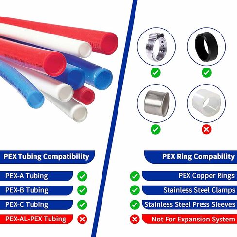 (10 عبوات) تركيبات Lidertik Pex تركيب تجعيد الكوع 90 درجة، 1/2 بوصة PEX B F1807 إلى 3/4 بوصة PEX B F1807 محول نحاسي LI-APXE1234 (10 قطع) in Kuwait