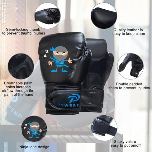 Inflatable Punching Bag for Kids: Inflatable Boxing Bag with Gloves - Karate Kickboxing Taekwondo Punching Bag for Boys & Girls in Saudi Arabia